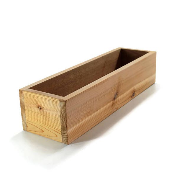 Cedar Planter Box Etsy