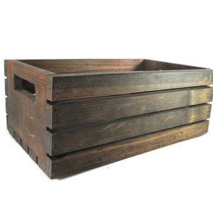 Wood Crate - Stackable Storage Options. Great for displays at Craft Fairs!
