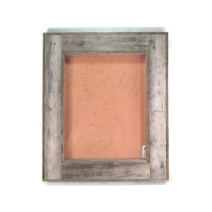 Reclaimed Wood Large Picture Frame 11 x 14 for Photos or Art Prints - Rustic Decor