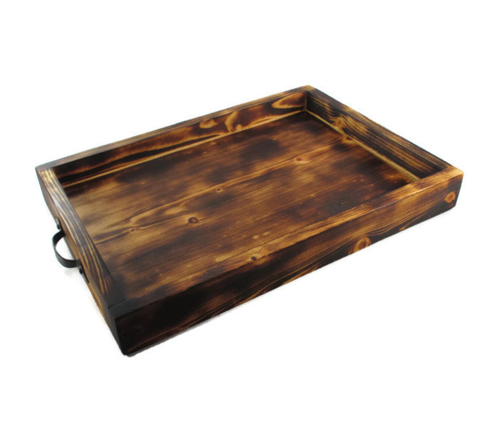 Rustic Serving Tray Lodge Decor Wood Trays - Etsy