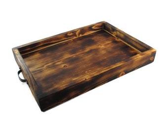 Rustic Serving Tray - Lodge Decor - Wood Trays