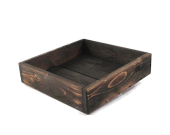 Reclaimed Wood Tray -  Rustic Decor - Organize Your Office, Drawers, or Craft Room