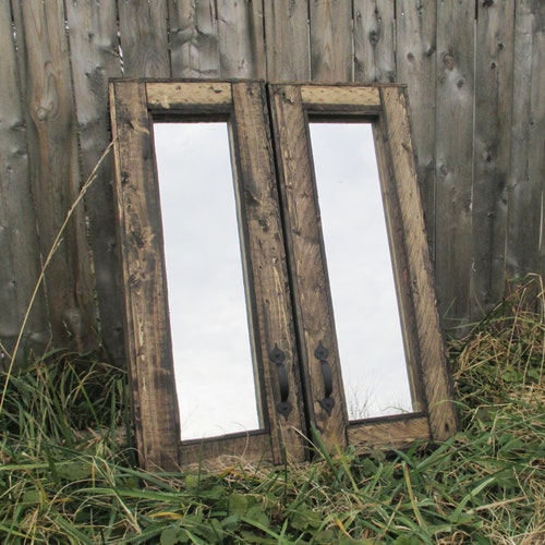 Wood Medicine Rustic Furniture Dark Walnut Etsy