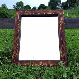 Wood Mirror - Rustic Home Decor - Cabin