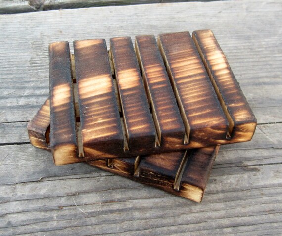 Items similar to Rustic Bathroom Decor - Wood Soap Dish ...