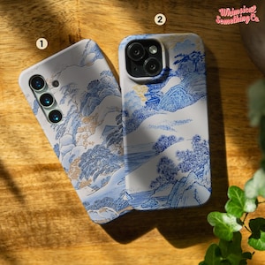 Japanese Art case for Samsung S25 S21 S23 S20 FE Samsung Galaxy a15 A16 S24 S22 Ultra Note 10 Plus Samsung A55 A13 A25 S10 Galaxy A05s ws25
