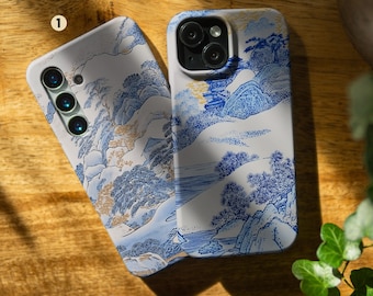Japanese Art case for Samsung S25 S21 S23 S20 FE Samsung Galaxy a15 A16 S24 S22 Ultra Note 10 Plus Samsung A55 A13 A25 S10 Galaxy A05s ws25