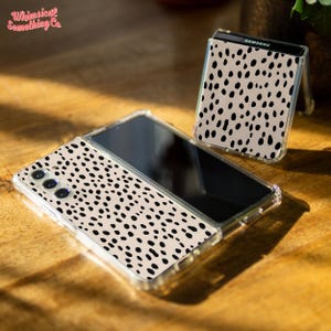 Polka Dots case for Moto Razr Plus 2024 plastic cover Samsung Z Flip 5 4 Samsung Z Fold 6 3 5g Google Pixel 9 Pro Fold Z Fold 5 Z Flip 3 ws6