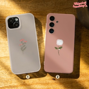Funda minimalista floral para Moto G Power 2021 Moto G Stylus G8 Power Edge 50 Fusion g Play Moto G50 G85 Moto Razr 2024 Moto One 5g Ace ws15