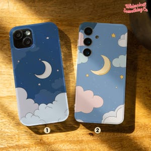 Moon and Stars case for OnePlus Nord 4 Nord CE4 OnePlus 12 10 9 Pro 11 OnePlus 8 6t 8t 7t Nord CE 3 2 Lite 5g Nord N300 OnePlus Open ws1