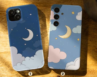 Capa Lua e Estrelas para OnePlus Nord 4 Nord CE4 OnePlus 12 10 9 Pro 11 OnePlus 8 6t 8t 7t Nord CE 3 2 Lite 5g Nord N300 OnePlus Open ws1