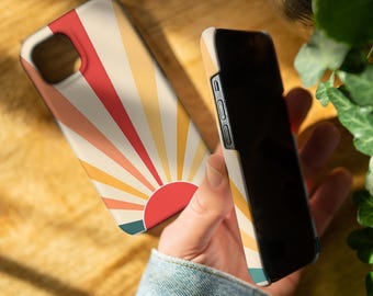 Capa Retro Sun para OnePlus Nord 4 CE4 N300 OnePlus 12 10 9 Pro 11 OnePlus 8 6t 8t 7t Nord CE 3 2 Lite 5g OnePlus Open OnePlus 5 3t 7 ws17