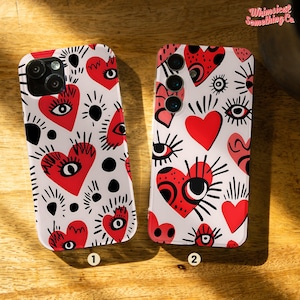 Funda Craxy Hearts para Moto G Power 2021 Moto Razr 2024 Moto One 5g Ace Edge 50 Fusion G7 G8 Power g Play Moto g84 G85 G14 Moto G Stylus ws12