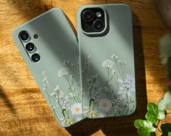 Wild Flowers case for Samsung Galaxy S25 S24 A55 a15 S22 Ultra Galaxy A05s Samsung S21 S23 S20 FE Note 10 Plus Samsung A13 A25 S10 ws13