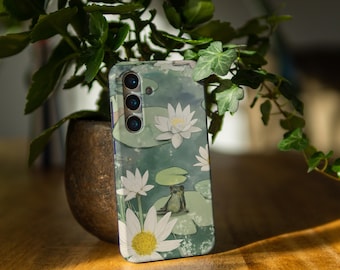 Funny Frog case for Samsung Galaxy S24 S25 A55 a15 S22 Ultra Samsung S20 S21 S23 FE Samsung A25 S10 Galaxy A05s A13 Note 10 Plus ws26