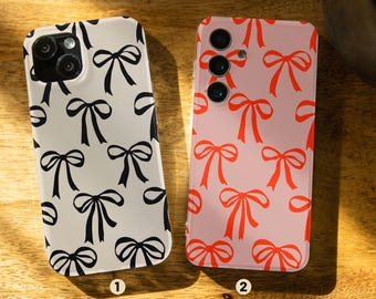 Capa Cute Bows para OnePlus 8 6t 8t 7t OnePlus Nord 4 Nord CE4 Girly OnePlus 12 10 9 Pro 11 Nord N300 OnePlus Open Nord CE 2 3 Lite 5g ws3