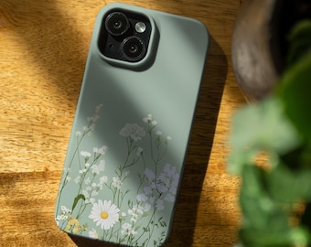 Wild Flowers case for Google Pixel 9 Fold Pixel 9 Pro XL Pixel 6a 8a 7a 6 7 Pixel 8 6 7 Pro savage green Google Pixel 5 4 3a 4a 5g 5a ws13