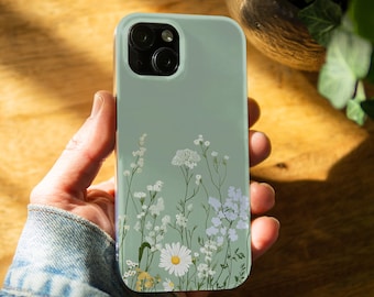 Capa Wild Flowers para OnePlus Nord CE 3 2 Lite 5g Nord N300 4 CE4 OnePlus Open OnePlus 12 10 9 Pro 11 OnePlus 8 6t 8t 7t OnePlus 5 3t 7 ws13