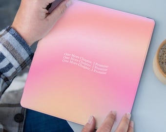 One More Chapter Kobo Libra 2 Pink Kindle 2024 case, Paperwhite 11th 6.8 Cover, Scribe, Oasis, All New Kindle Models, Bookish Custom Gift