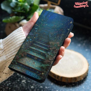 Magic Stairs wallet case for Moto G 2026 G Power 2026 G Stylus Pixel 6A 7A 8A 9A 9 Pro XL 10 Pro XL Case Cover ws36