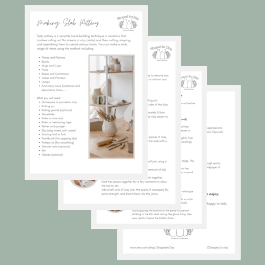 POTTERY TEMPLATE: French Butter Crock / Butter Keeper - Etsy