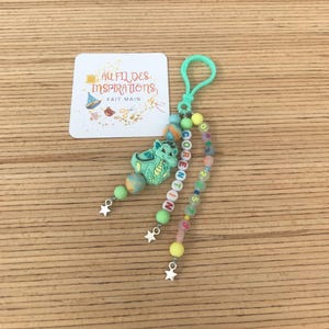 Schoolbag hook / bag charm / key ring