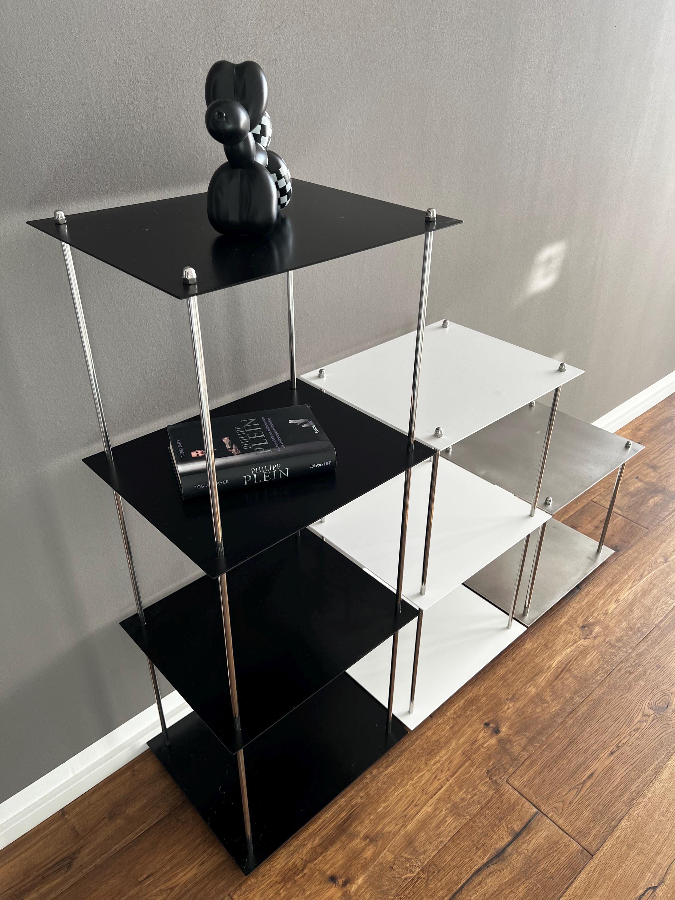 Minimalist Modular Metal Shelving Unit Shelving System With Nearly