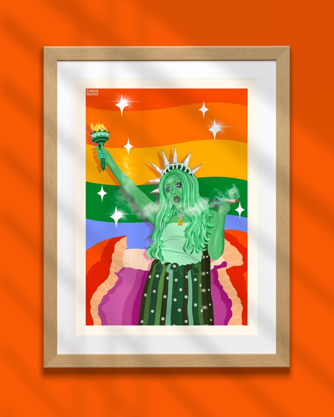 Chappell Roan Statue of Liberty Chappell Roan Statue of Liberty Art