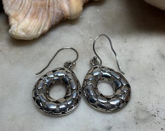 Sterling Silver Filigree Earrings