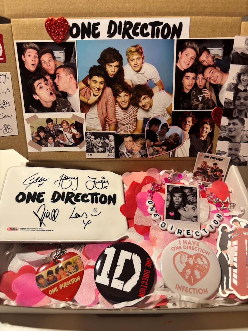 One Direction Gift Box - Etsy