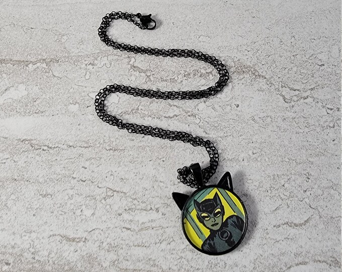 Catwoman Necklace Etsy