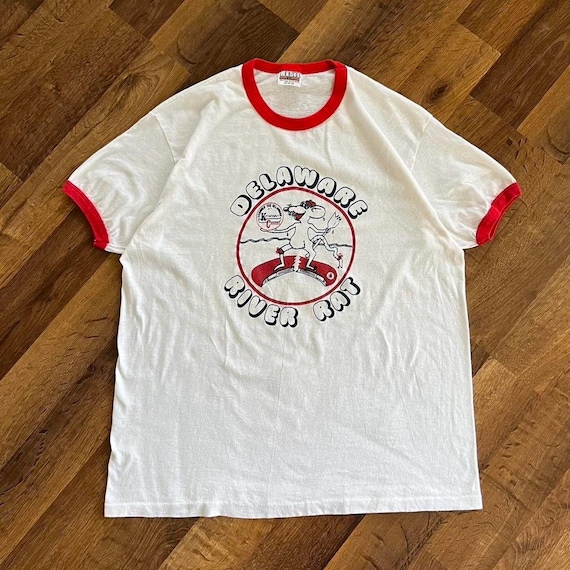 Vintage River Rat Ringer Tee