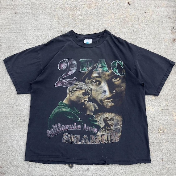 Vintage Bootleg 2Pac Rap Tee