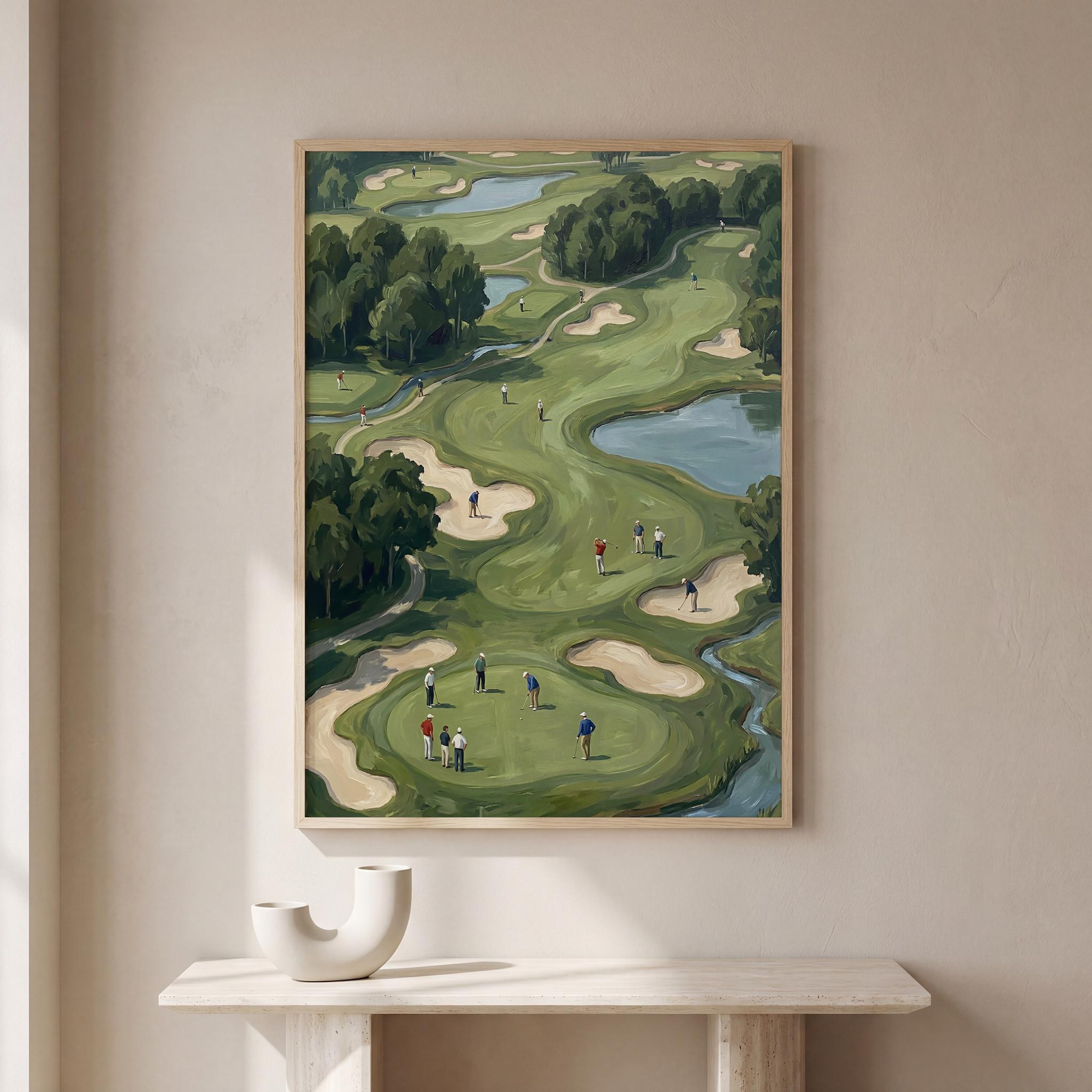 Aerial Golf Course - Etsy