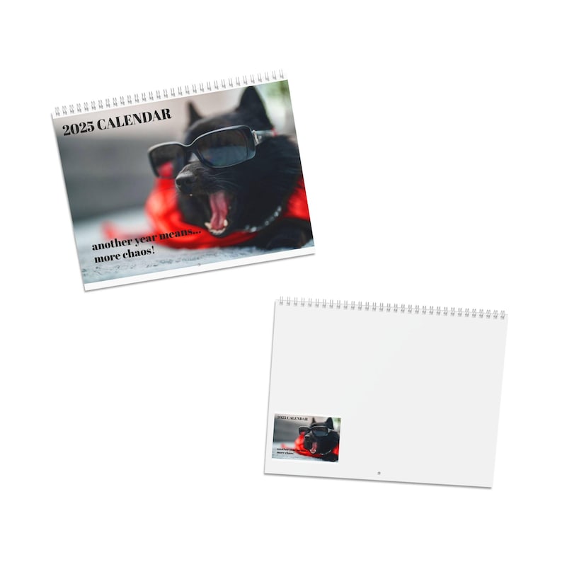 Funny Dog Memes 2025 Calendar, 12 Months Wall Calendar, Perfect