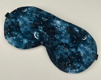 Adjustable Sleep Mask -  Soft Cotton Eye Mask  -  Cute Sleep Mask - The Dream - Rest & Relaxation