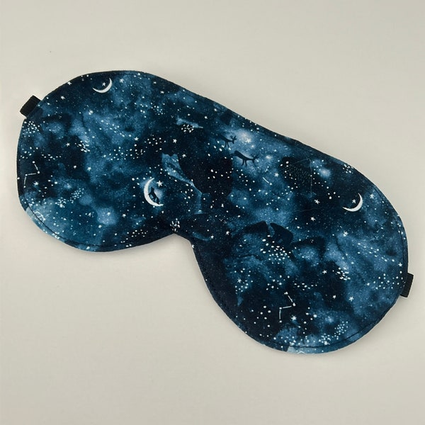 Adjustable Sleep Mask -  Soft Cotton Eye Mask  -  Cute Sleep Mask - The Dream - Rest & Relaxation