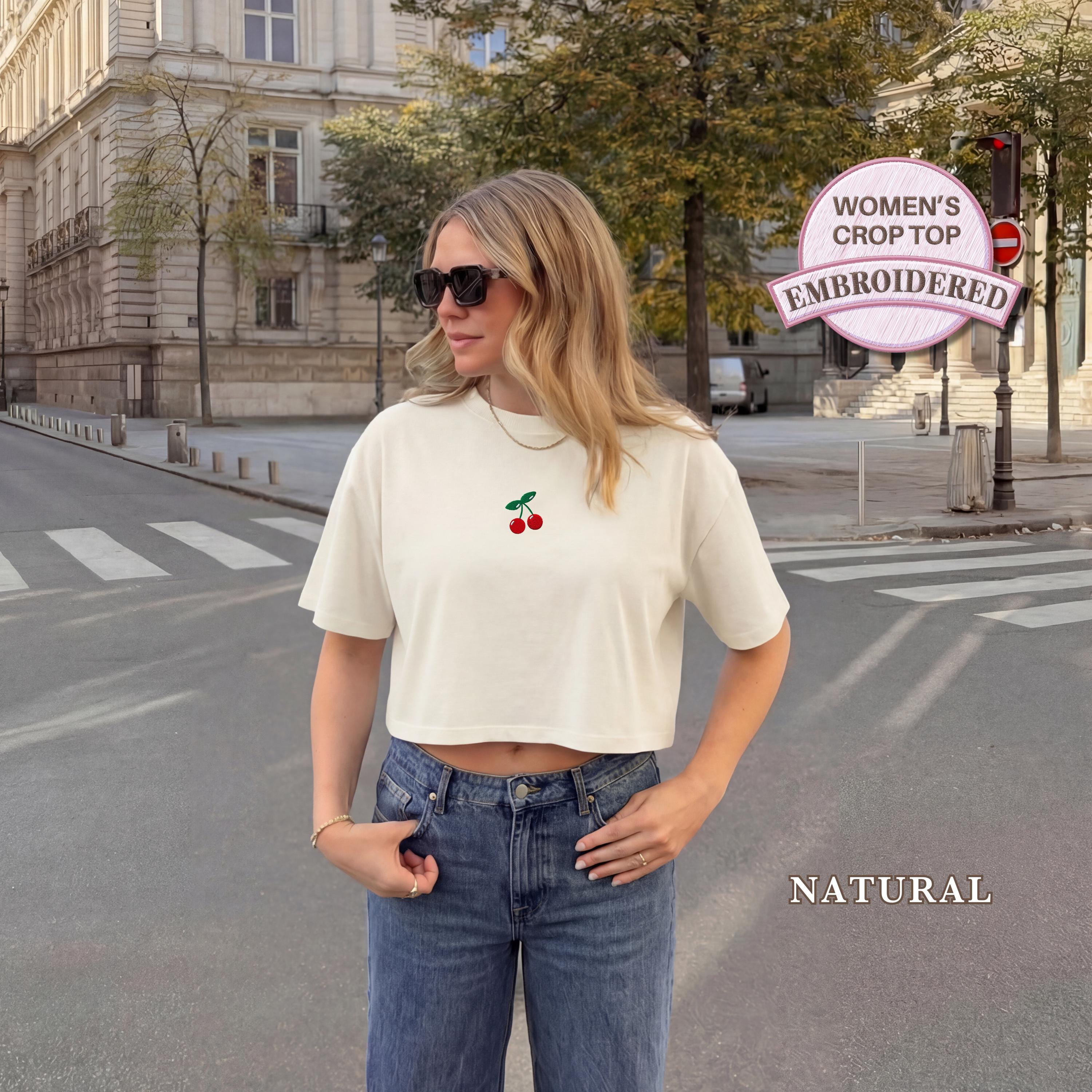Cherry Crop Top - Etsy