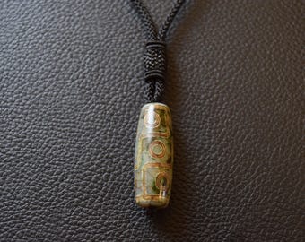 Dzi 9 eye beads (Tibet)