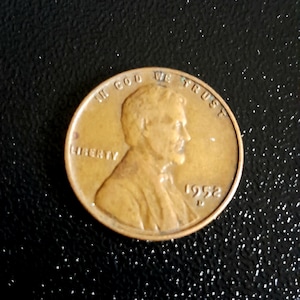1952 Lincoln Wheat Penny D