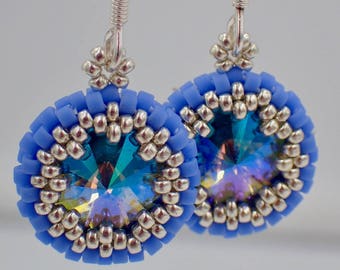 Peek-A-Boo Earrings PDF Pattern Instant Download