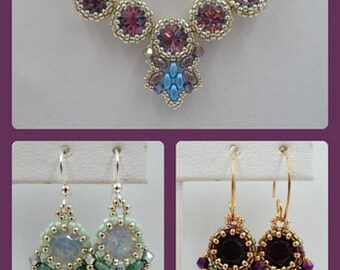 Flutter Earrings PDF Jewelry Making Tutorial Pattern (INSTANT DOWNLOAD)