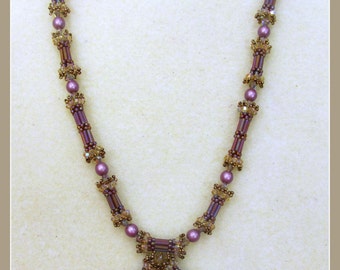 Tutorial de joyería en PDF para collar de carnaval (descarga instantánea)