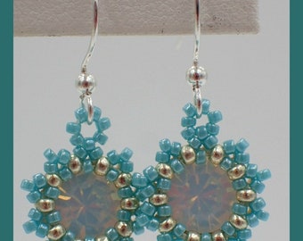 Meridian Earrings PDF Bead Weaving Tutorial INSTANT DOWNLOAD - Etsy