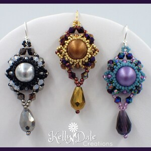 Tile by Tile Earrings Version 2.0 PDF Jewelry Making Tutorial (INSTANT DOWNLOAD)