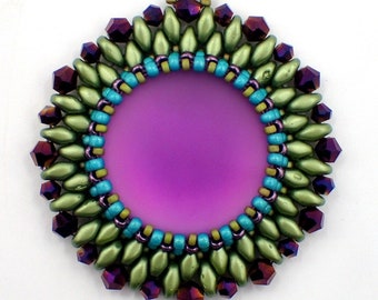 Bursting Flower Pendant PDF Jewelry Making Tutorial (INSTANT DOWNLOAD)