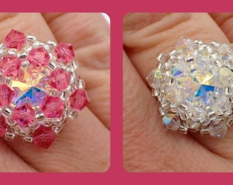 Bling in the New Year Ring PDF Jewelry Making Tutorial (INSTANT DOWNLOAD)