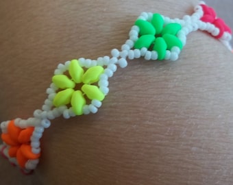 Dazzling Duo Bracelet PDF Bead Weaving Tutorial (INSTANT DOWNLOAD)
