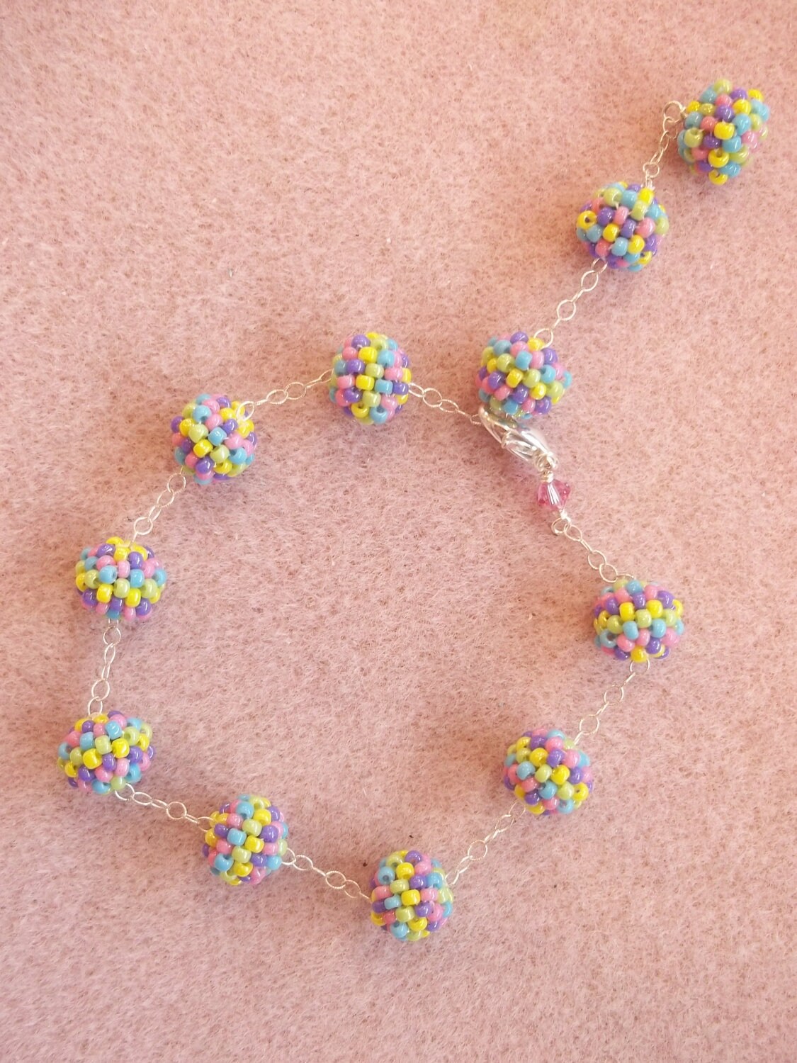 Confetti Bracelet Tutorial PDF Pattern INSTANT DOWNLOAD Etsy