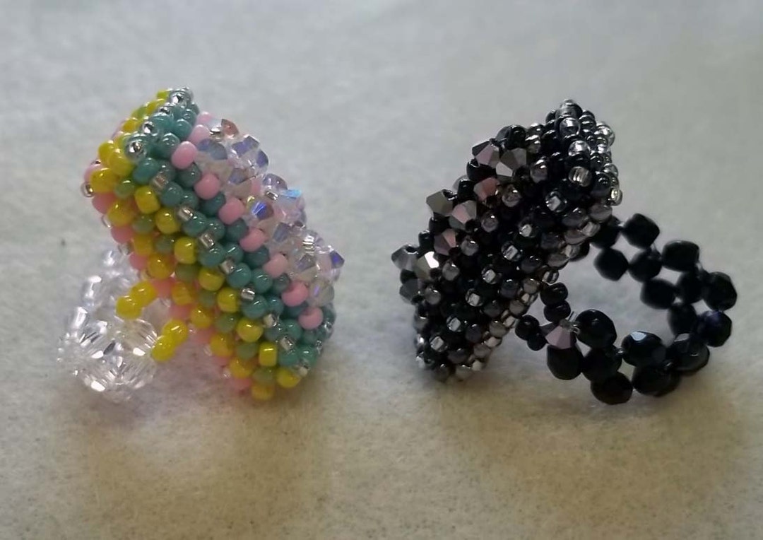 Rainbow Stack Ring Pdf Tutorial (INSTANT DOWNLOAD) - Etsy